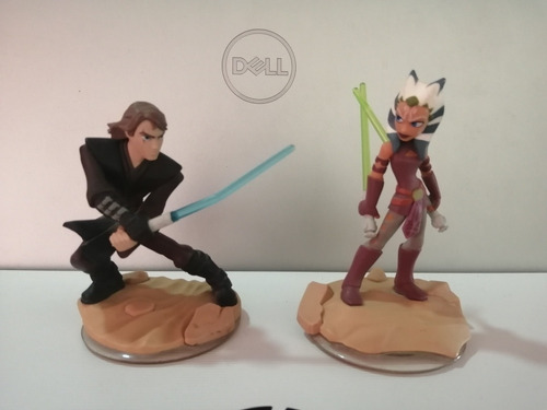 Anakin Skywalker Y Ahsoka Tano Dianey Infinity Star Wars 