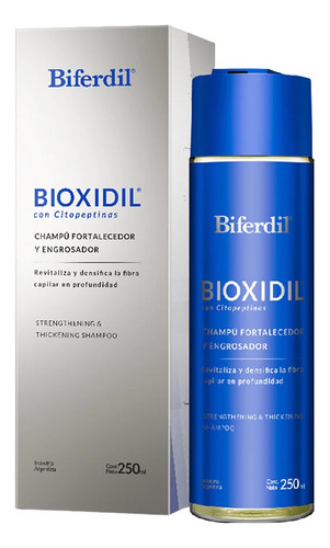 Shampoo Biferdil Bioxidil 250 Ml