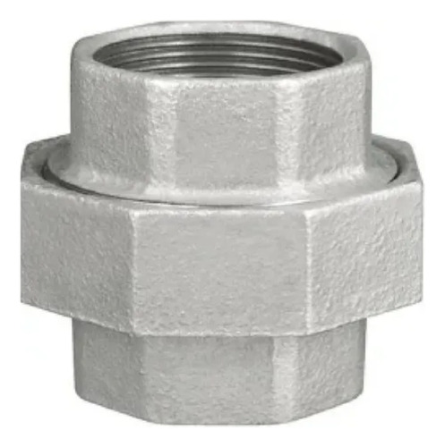 União Galvanizada Roscável Assento Plano 1.1/2'' - 1 Unidade