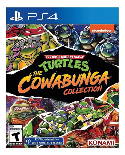 Teenage Mutant Ninja Turtles: The Cowabunga Collection - Ps4