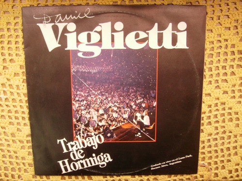 Daniel Viglietti / Trabajo De Hormiga - Lp De Vinilo Promo