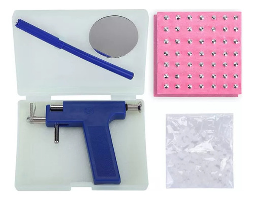 Pistola De Furar Orelha Piercing Automática 98 Brincos