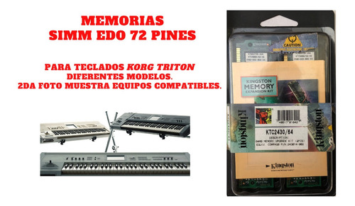 Memorias Simm Edo Ram 72 Pines ( 4- 8- 16 Y 32 Mb )