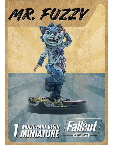 Figura En Miniatura Modipihus Entertainment Fallout Mr Fuzzy