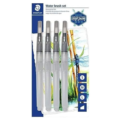 Refillable Water Brush, For Watercolor Effects And Blen...