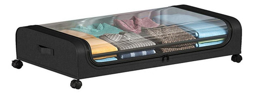 Cajas De Almacenamiento Debajo De La Cama Con Ruedas Y Tapa,