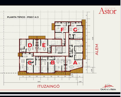 Imagen 4 de 4 de Departamento En El Emprendimiento Edificio Astor
