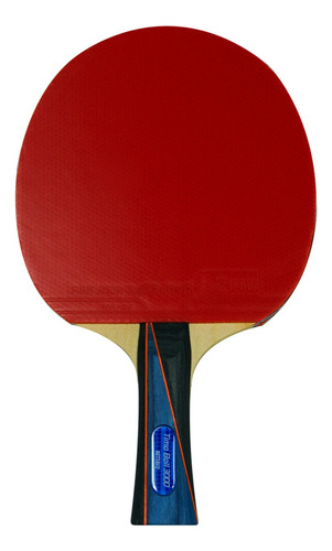 Paleta de ping pong Butterfly Timo Boll 3000 negra y roja FL (Cóncavo)