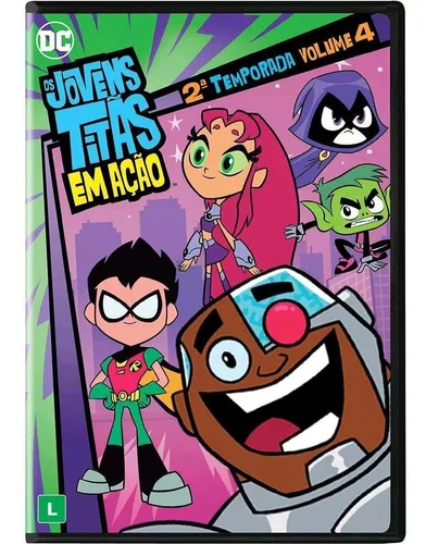 Os Jovens Titãs Em Ação 2ª Temporada Vol.4 - Dvd