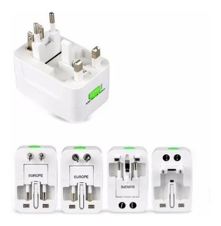 Imagen 2 de 2 de Adaptador De Viaje Universal