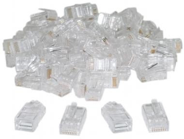 Kit Redes 7-1 Bobina Cat5e Pinza Tester 100 Rj45 100 Botas