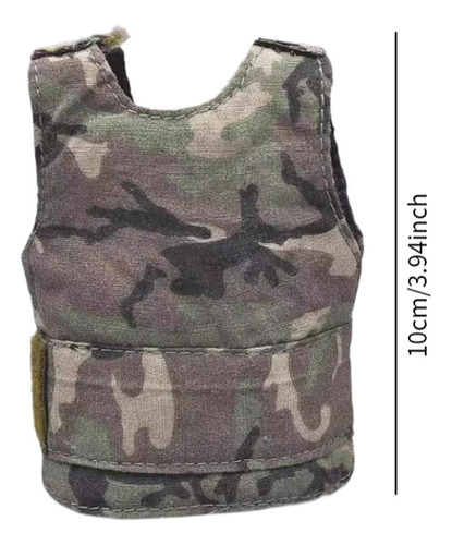Chaleco De Figura Masculina A Escala 1/6, Ropa De Figura De