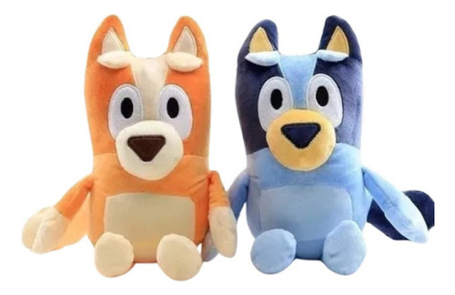 2pcs Muñecas Infantiles Bluey And Bingo 2 Pies 2023 28cm