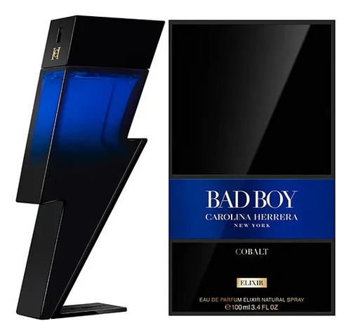 Carolina Herrera Bad Boy Cobalt Elixir Edp 100ml Para Hombre