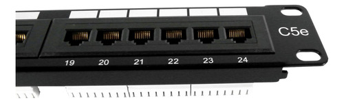 Patch Panel Linkmade 24-rj45 Cat5e Utp 1u Clickbox