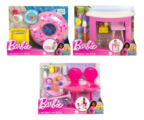Set De Accesorios Para Barbie         