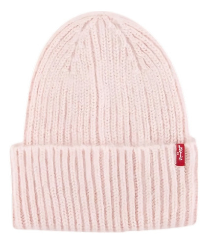 Levis Gorro Estilo Chunky Beanie Color Light Pink D7273