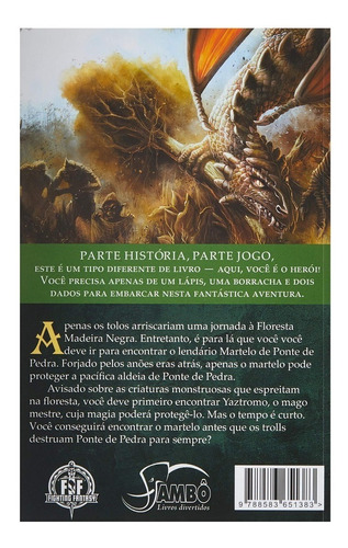 A Floresta Da Destruição - Rpg - Fighting Fantasy - Jambô