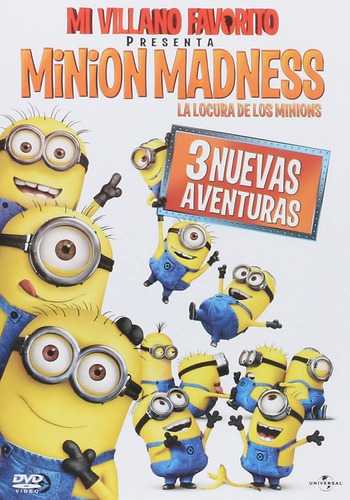 Minion Madness 3 Nuevas Aventuras | Dvd Película Nueva