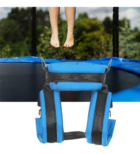 Yy Nylon Bungee Trampolín Arnés Liberación Rápida Azul S