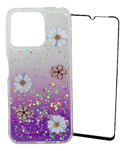 Funda Zte Axon 50 Lite / V50 Smart + Cristal Protector 3en1