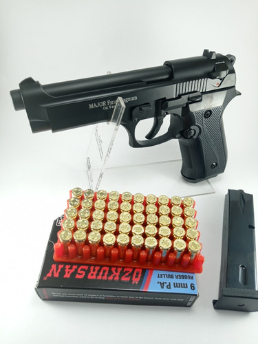 Pistola Major Firat Magnum 2 Proov+50 Tiros Traumatica