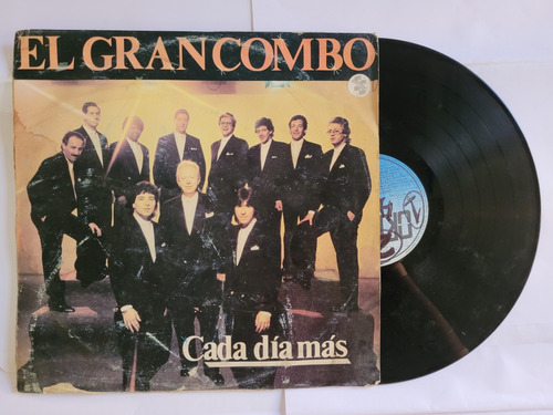 Gran Combo Cada Día Más Vinilo Lp Uruguay 1989 Salsa