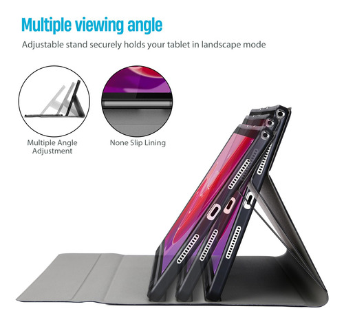Funda Con Teclado Para Lenovo Tab M11/tab K11 Negro
