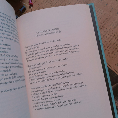 Libro De Poemasfederico García Lorcael Poeta Español, Fe