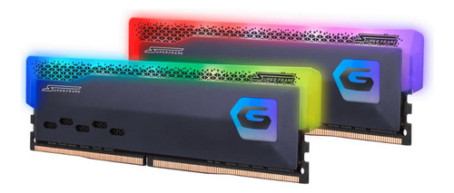 Memória Ddr4 Superframe Rgb, 8gb, 3200mhz, Gray