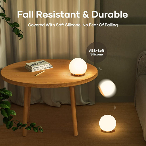 Luz Nocturna Para Niños, Lámpara Lateral Recargable Por Usb