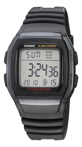 Reloj Casio Digita Sumergible Cronometro W96h 1bvdf (r122)