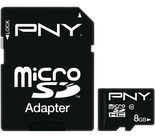 Tarjeta De Memoria Microsd Pny 8gb