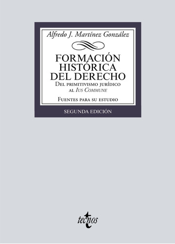 Formación Histórica Del Derecho - Martínez González - *