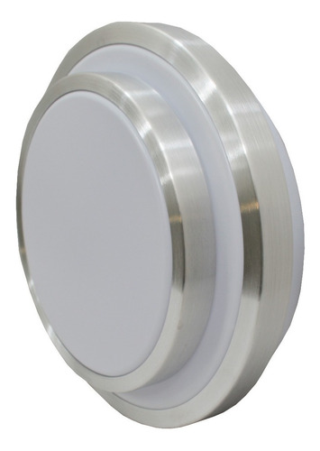 Imagen 6 de 7 de Plafón Led Decorativo Sobreponer Bianco Luz Fría 18w Adir