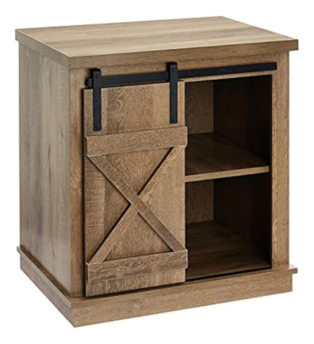 Rockpoint Mesa Con Puerta De Granero Corrediza 24 X18.5 X26