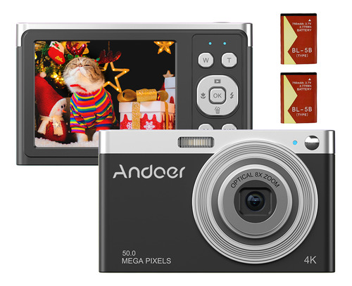 Videocámara Automática 16x Para Focus Kids Camcorder Screen