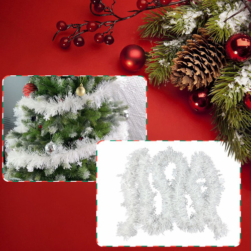/ Colgante De Copo De Nieve Blanco N For Decoración De