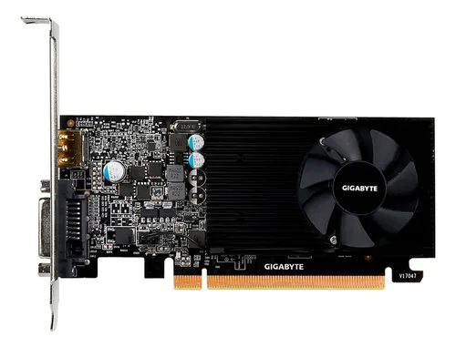 Placa De Video Geforce Gigabyte Gt 1030 2gb Ddr4 Low Profile