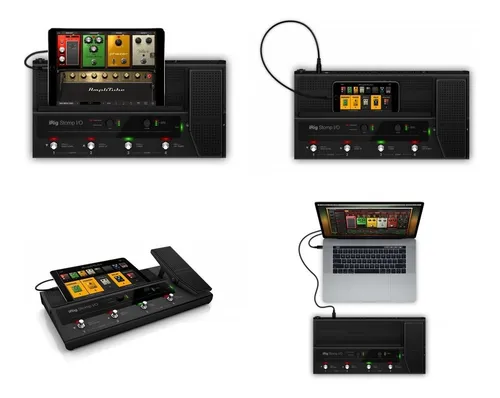 Irig Stomp I/o Ik Multimedia Pedaleira Controladora Midi Usb