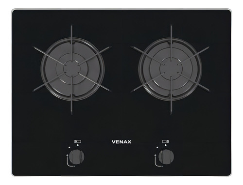 Cooktop Arena Linear 2q Preto Gas Glp