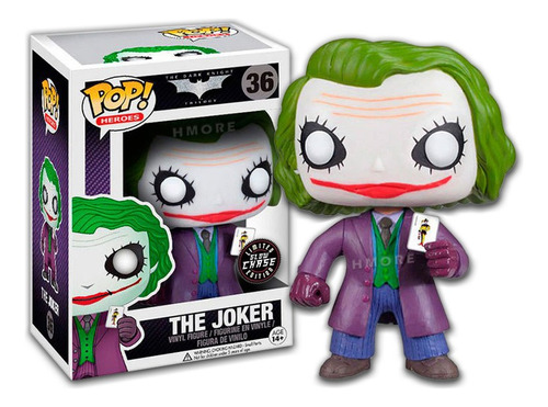 Funko Pop Dark Knight - Joker Glow Parte 36