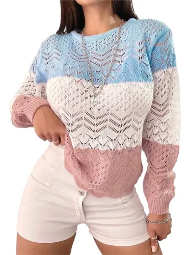 Sueter de hilo mujer hotsell