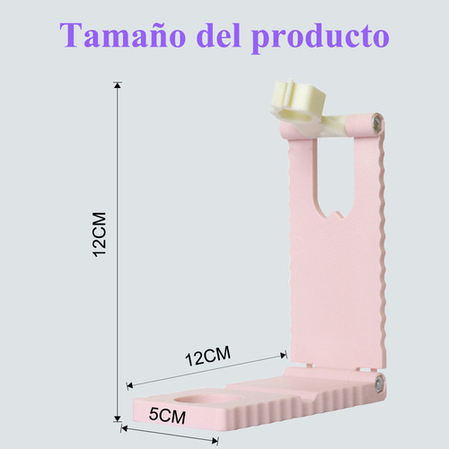 Lampara Para Uñas Profesional Con Soporta Rosa Lampara Led Uv Portátil Mini Lampara Para Unas Temporizador Digital