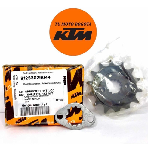 Piñón Delantero Dominar 250 De 14t Original Por Ktm