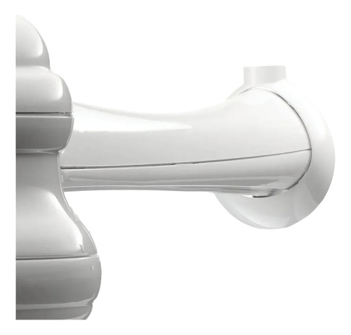 Braço Cano Chuveiro 30cm 1/2 Lorenzetti Esconde-fios Branco
