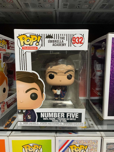 Funko Pop 932 Umbrella Academy Number Five Número Cinco