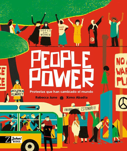 People Power, De June Abadía. Editorial Zahorí, Tapa Blanda En Español