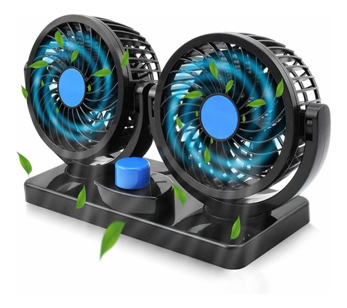 Ventilador Auto 360 Giratorios 12v