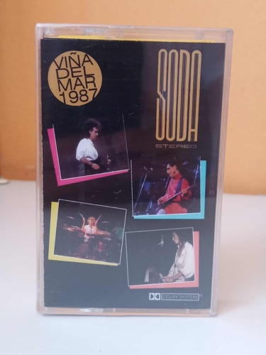 Soda Stereo - Cassette - Viña Del Mar 1987